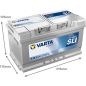 Batterie (de voiture) VARTA 85 Ah 585200080K262