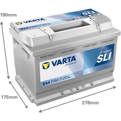 Batterie (de voiture) VARTA 77 Ah 577400078K262