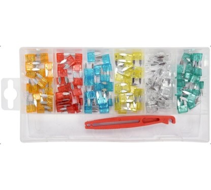 Jeu de mini fusibles plats, 121 pcs YATO YAT YT-83143