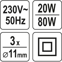 Pistolet à colle YATO YAT YT-82402