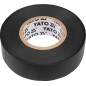 Ruban isolant électrique 15mmx20m noir YATO YAT YT-8159