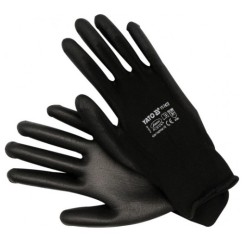 Gants de travail en nylon noir 10 pouces YATO YAT YT-7473
