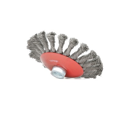 Brosse à disque fileté inox 125mm YATO YAT YT-4764