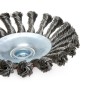 Brosse à disque fileté inox 125mm YATO YAT YT-4764