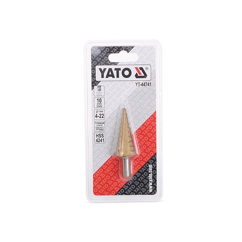 Foret étape 4-22mm YATO YAT YT-44741