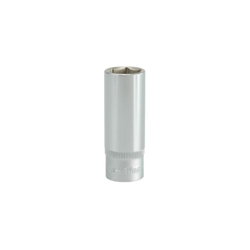 Douille 17mm 3/8 6-cat cv long YATO YAT YT-3831