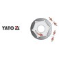 Douille 17mm 3/8 6-cat cv long YATO YAT YT-3831