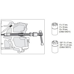 Coupe-siège d'injecteur diesel à rail commun YATO YAT YT-17625