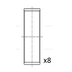 Coussinet de bielle FAI AutoParts BB2025-STD