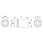 Douille 10mm 1/4 6-cat cv long YATO YAT YT-1421