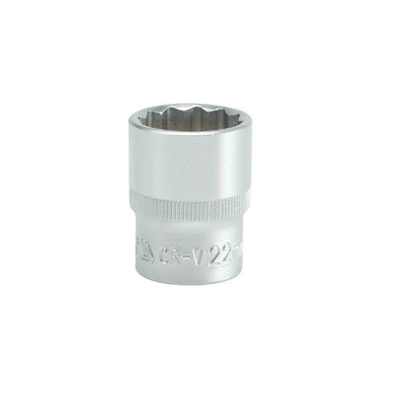 Douille 22mm 1/2 12-cat cv krotka YATO YAT YT-1284