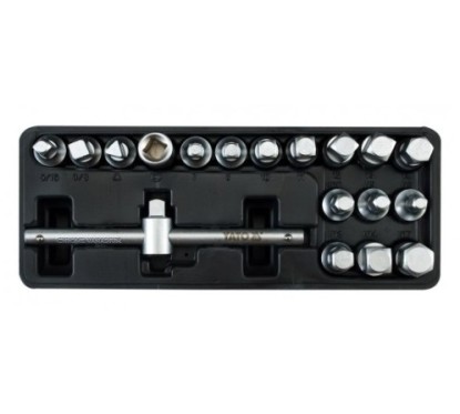 Jeu de clés pour bouchon d'huile YATO YAT YT-0599