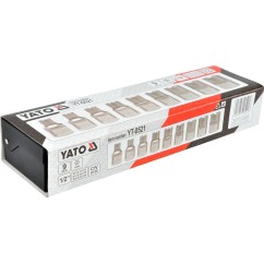 Clés à douille torx cr-v e10-e24 9 pièces YATO YAT YT-0521