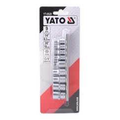 Clés à douilles torx cv e5-e16 9 pièces YATO YAT YT-0520