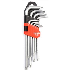 Clés torx 9 pièces t10 - t50 cr-v YATO YAT YT-0511