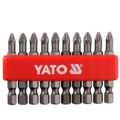 Conseils pour tournevis 10 pcs ph2x50 s2 YATO YAT YT-0478