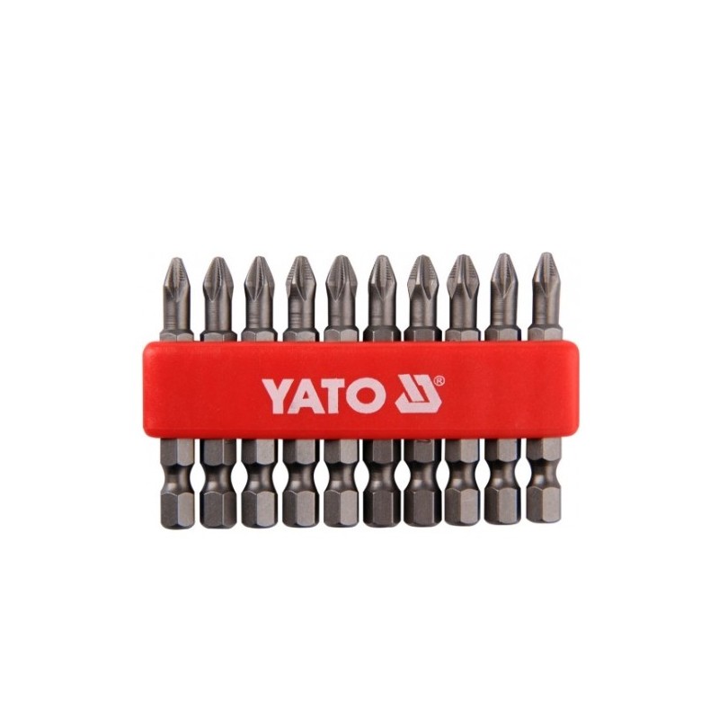 Conseils pour tournevis 10 pcs ph2x50 s2 YATO YAT YT-0478