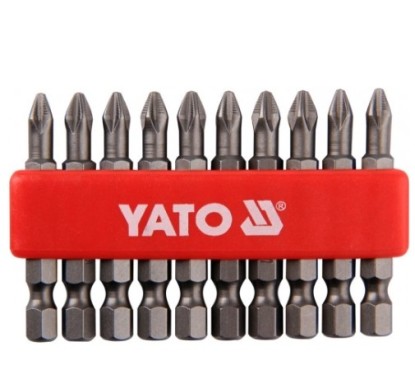 Conseils pour tournevis 10 pcs ph2x50 s2 YATO YAT YT-0478