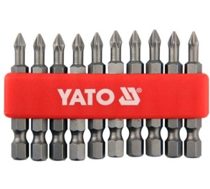 Conseils pour tournevis 10 pcs ph1x50 s2 YATO YAT YT-0477