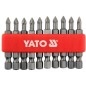 Conseils pour tournevis 10 pcs ph1x50 s2 YATO YAT YT-0477