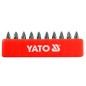 Conseils pour tournevis 10 pcs ph1x25 s2 YATO YAT YT-0474