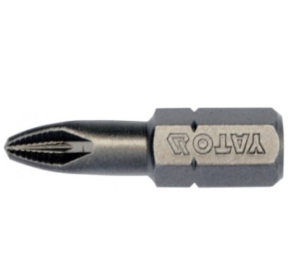 Pointes de flèches pour tournevis pz2x25 10 pcs YATO YAT YT-04712