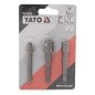 Adaptateurs hexagonaux pour douilles - 1/4, 3/8, 1/2 YATO YAT YT-04685