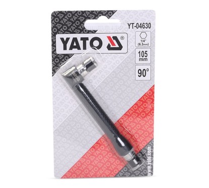 Tournevis d'angle pour 1/4 fiennes YATO YAT YT-04630