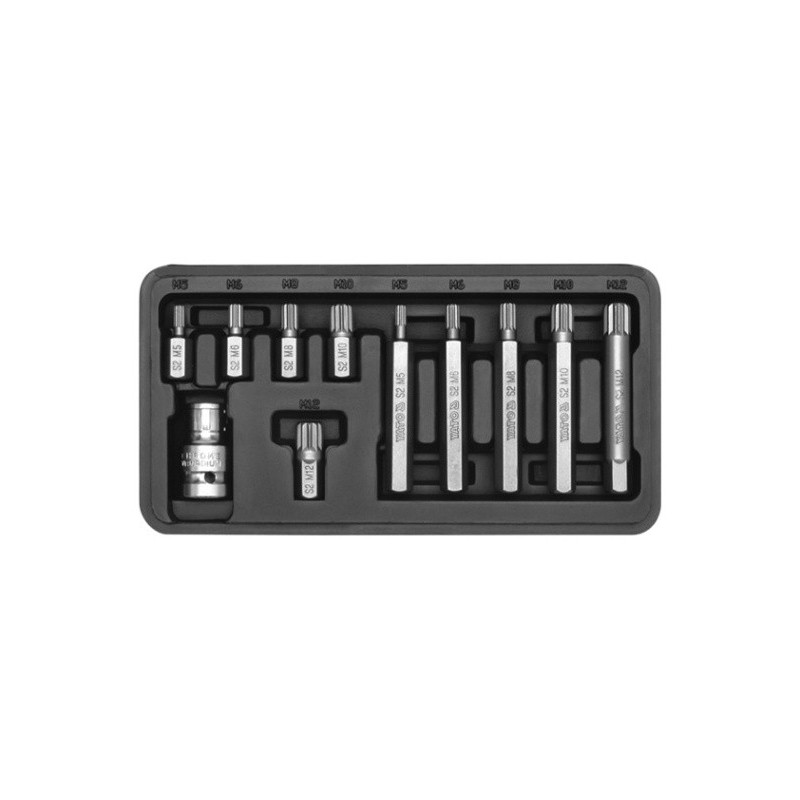 Kpl clés spéciales /spline/ 11 pièces YATO YAT YT-0415