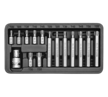 Kpl clés spéciales /torx/ 15 pièces YATO YAT YT-0411