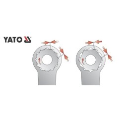Cle mixte 8x9mm YATO YAT YT-0384