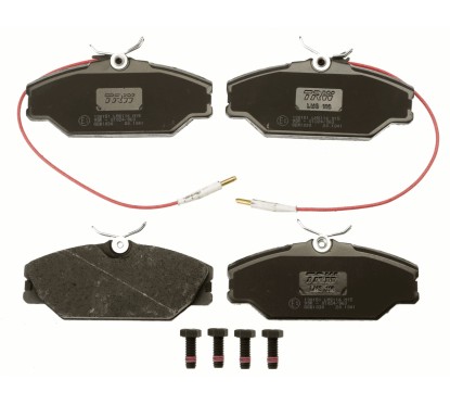Jeu de 4 plaquettes de frein EUROBRAKE 5502223925