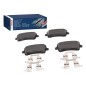 Jeu de 4 plaquettes de frein BOSCH 0 986 494 637